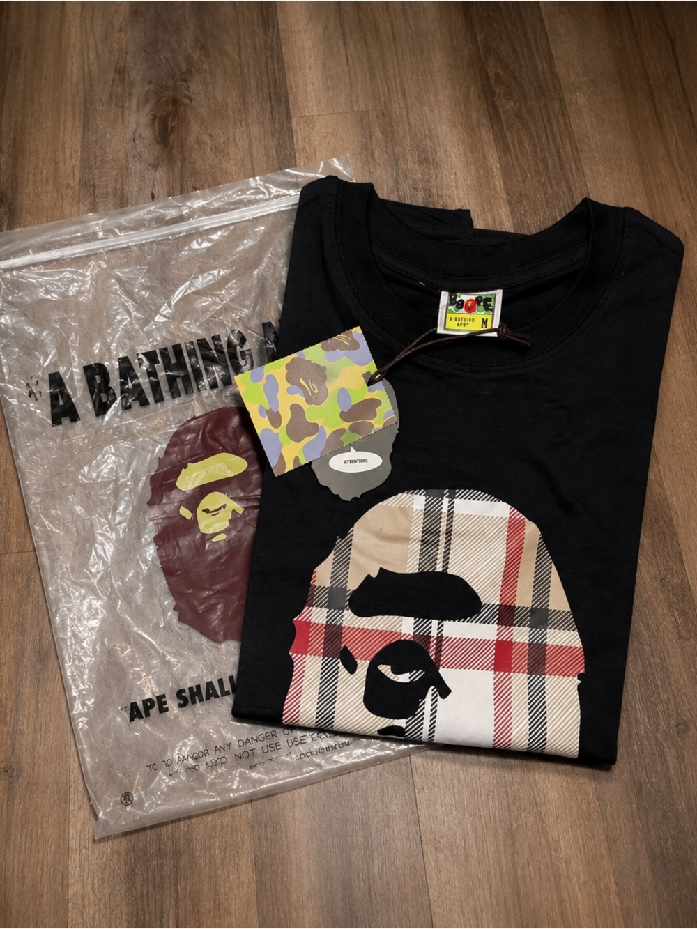 Bape X Burberry Shirt